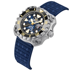 Reloj Deportivo Automático Pagani Design YN009, 200M Resistente al Agua, Correa de Goma, Fecha Automática, Movimiento NH35, Relojes de Buceo de Titanio para Hombre - Product Image 2