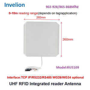 Libero SDK lungo raggio <span class=keywords><strong>UHF</strong></span> <span class=keywords><strong>RFID</strong></span> integrato lettore 4dbi Antenna con RS232 rrs485 Wiegand parcheggio veicolo di controllo di accesso - Product Image 6