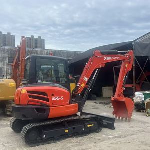 Oferta Especial: Miniexcavadora Kubota U55-5 de 5 Toneladas con Motor, Caja de Cambios y Bomba de Alta Calidad para Construcción y Agricultura, Entrega Rápida - Product Image 5