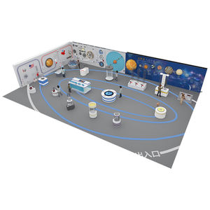 Grand centre d'expérience scientifique et technologique en métal pour enfants, équipement de <span class=keywords><strong>parc</strong></span> d'attractions intérieur, <span class=keywords><strong>carte</strong></span> maîtresse de la science - Product Image 1