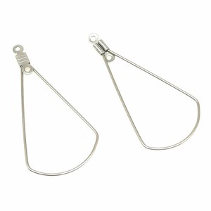 Geometric Stainless Steel <b>Hoop</b> <b>Earrings</b> 0.6-0.7mm Wire Diameter Unisex DIY Jewelry Fashion <b>Earrings</b> - Product Image 5