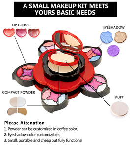 Kits de <span class=keywords><strong>maquillage</strong></span> à la mode pour filles, boîte de rangement, étiquette privée, Kits de beauté - Product Image 4