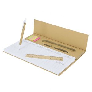 Customized Logo Recycled Cardboard Weekly Planner Notepad <b>Sticky</b> <b>Notes</b> Set New Arrival Office Stationery Paper School - Product Image 2