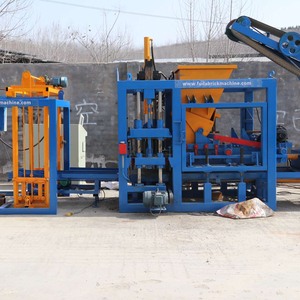 Qt4-15s Habiterra Block Machine Line Machine à fabriquer des briques Qt4 15c Qt4 <span class=keywords><strong>18</strong></span> Machine à béton hydrologique automatique - Product Image 1