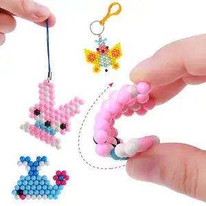 ProgiftSpace 30 colors spray glued waterbeads kids learning toy refill compatible beads magic fuse sticky water beads