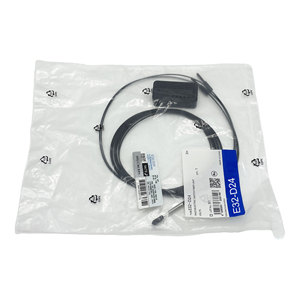 Capteur à fibre optique réfléchissant diffuse E32-D24 à vue latérale avec amplificateur de type séparé pour dispositif de détection industriel - Product Image 2