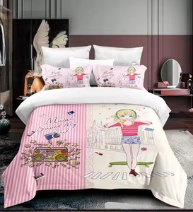 100% Polyester Sợi Nhỏ Mới <span class=keywords><strong>5D</strong></span> In Kỹ Thuật Số Công Nghệ Phim Hoạt Hình Bộ Đồ Giường Đặt Duvet Cover Và Giường Đặt Cho Mùa Đông - Product Image 5