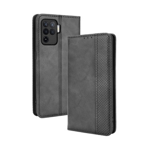 2023 nouvelle arrivée boucle magnétique commerciale rétro coque en cuir Vintage pour <span class=keywords><strong>OPPO</strong></span> <span class=keywords><strong>F19</strong></span> <span class=keywords><strong>Pro</strong></span> - Product Image 1