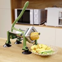 Groente Fruit Raster Snijmachine Rvs Roestvrijstalen Aardappelchips Maker Frietsnijder Aardappelsnijder