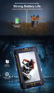 SENTER S917V12 <b>7</b> Inch Rugged Android Wifi 4G Lte GPS NFC IP67 Waterproof Industrial <b>Tablet</b> - Product Image 2