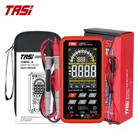 Multimètre numérique LCD professionnel TASI TA806A, multimètre True RMS direct usine avec mesure de courant et de résistance, origine Chine