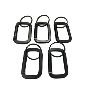 Moschettone rettangolare con fibbia ad anello quadrato in alluminio per borsa da campeggio fibbia da appendere 50mm marina Kayak <span class=keywords><strong>barca</strong></span> - Product Image 3