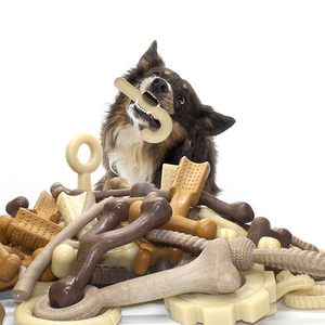 पालतू काटने के प्रतिरोधी सिमुलेशन हड्डी चउ खिलौना आउटडोर प्रशिक्षण कुत्ते चउ टीईथिथिथिथिथिथिंकिंग स्टिक फैक्टरी प्रत्यक्ष बिक्री - Product Image 3