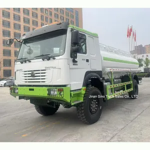 Sino Howo caminhão-tanque móvel 12000L 12000 litros 12cbm caminhão de posto de combustível móvel de 3000 galões