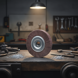 Disco de Lijado con Tela de Óxido de Aluminio, Orificio de 100 mm, para Pulir Metal, Herramienta Abrasiva - Product Image 3