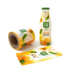 Hot Sale Printed Beverage Pet Shrink Wrap Label