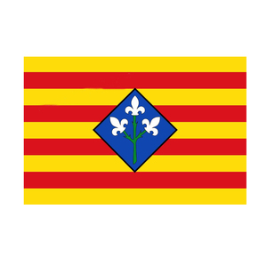 Personalizado 3x5FT Poliéster Publicidad Impresión digital Banderas de países Banner Durable para interior/exterior España Provincial <span class=keywords><strong>Lleida</strong></span> Bandera - Product Image 3