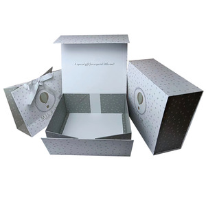 Hộp Gói Quà Các Tông Nhỏ Màu Đen Mờ Thiết Kế Tùy Chỉnh Hộp Gấp Từ Tính - Product Image 6