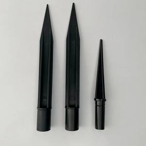 Plastic Floor <b>Socket</b> Black Outdoor Landscape <b>Light</b> Accessory Easy Installation Lamp Pole Tube - Product Image 1