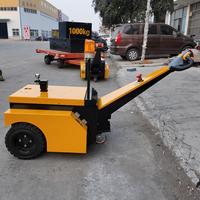 Livraison gratuite - Tracteur de remorquage électrique manuel de 1,5 tonne - Tracteur de remorquage compact pour le transport de marchandises en logistique portuaire