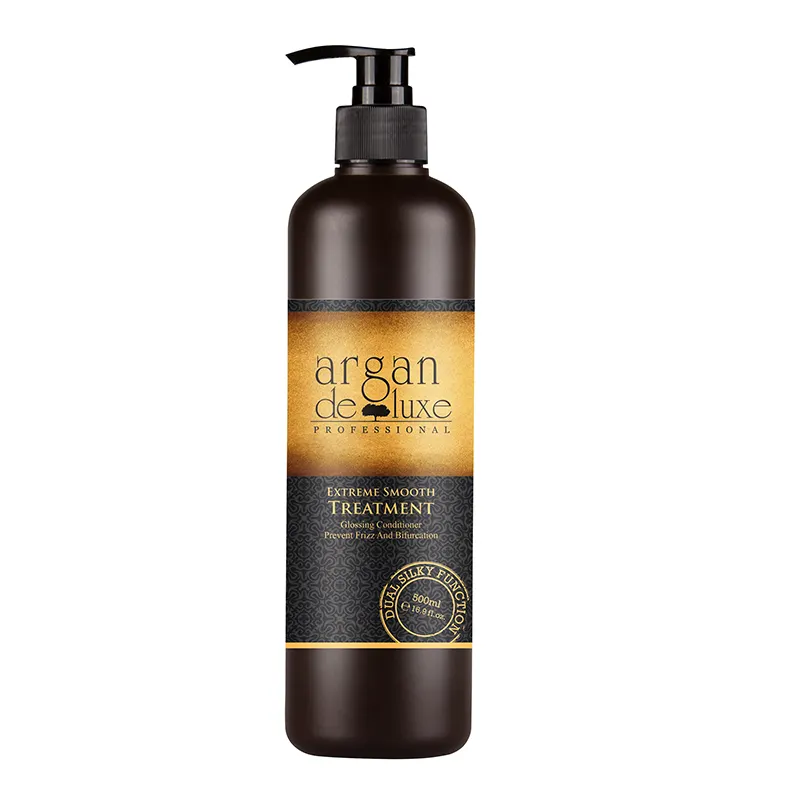 Etiqueta privada produtos de cuidado capilar, 100% puro anti-perda de cabelo óleo de argan shampoo e condicionador