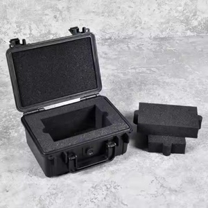 Factory Direct Black Waterproof Plastic Graded Card Case Storage Display <b>Box</b> Silk-Screen Printing Custom Logo Acrylic Hanger - Product Image 1