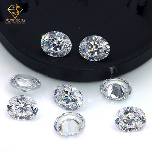 White 5A AAAAA Round Zircon <strong>Machine</strong> <strong>Cut</strong> Cubic Zirconia Loose Stones CZ Stone Synthetic Gemstone 100pcs/bag - Product Image 1