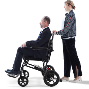 KSM-605Pro Folding Lightweight Aluminum Alloy Electric Wheelchair Intelligent Controller Electromagnetic Brake System 24V 6Ah - Product Image 5