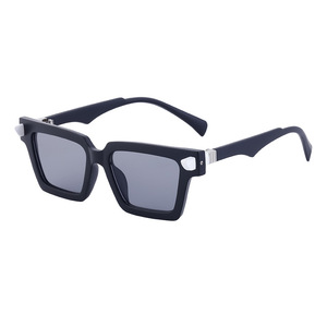 Gafas de sol retro con montura cuadrada para hombre, lentes de PC polarizadas con protección UV400, gafas deportivas para ciclismo al aire libre, origen Taizhou QC8777 - Product Image 3