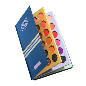 Novos cosméticos 72 cores livros de sombra longa duração e impermeável fosco Shimmer Eyeshadow Palette Book