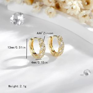 Fashion flower butterfly Four-leaf earrings Reliable Tiered Pricing Policy Hand Set Stones 18k Gold Plated Color Mixed wholesale - Product Image 3