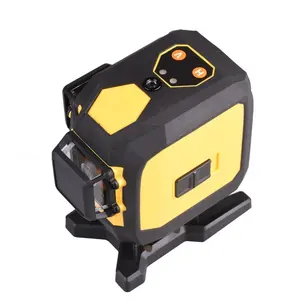 Good IP54 Green 12 Line 4d Laser Level Craftsman 360 Degree Self Leveling Laser Level Tool For Laying Wall