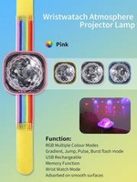 Mini Lámpara LED de Discoteca USB, Luz de Escenario Activada por Sonido, Lámpara de Fiesta RGB Portátil y Compacta, Luz Ambiental para Coche, Conexión Plug and Play