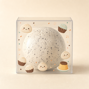 กล่องพลาสติกใสทรงกลมแข็งสำหรับใส่ของบีบได้ BAOZI - Product Image 6