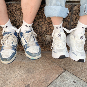 Calcetines Deportivos de Algodón de Color Sólido, Absorbentes de Sudor, Resistentes al Olor, para Jóvenes y Mujeres - Product Image 4