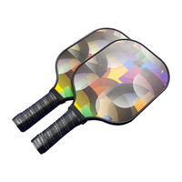 Palettes de Pickleball en Fiber de carbone professionnelles de haute qualité CRBN raquettes à noyau en nid d'abeille thermoformées 13mm et 16mm Portable