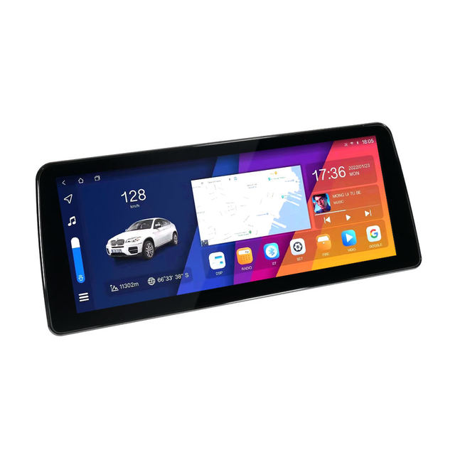 12.3 Inch Radio Android 12 6+128GB Full Touch Screen QLED 1920*720 Android Car Stereo with 360 Camera Dvd Player