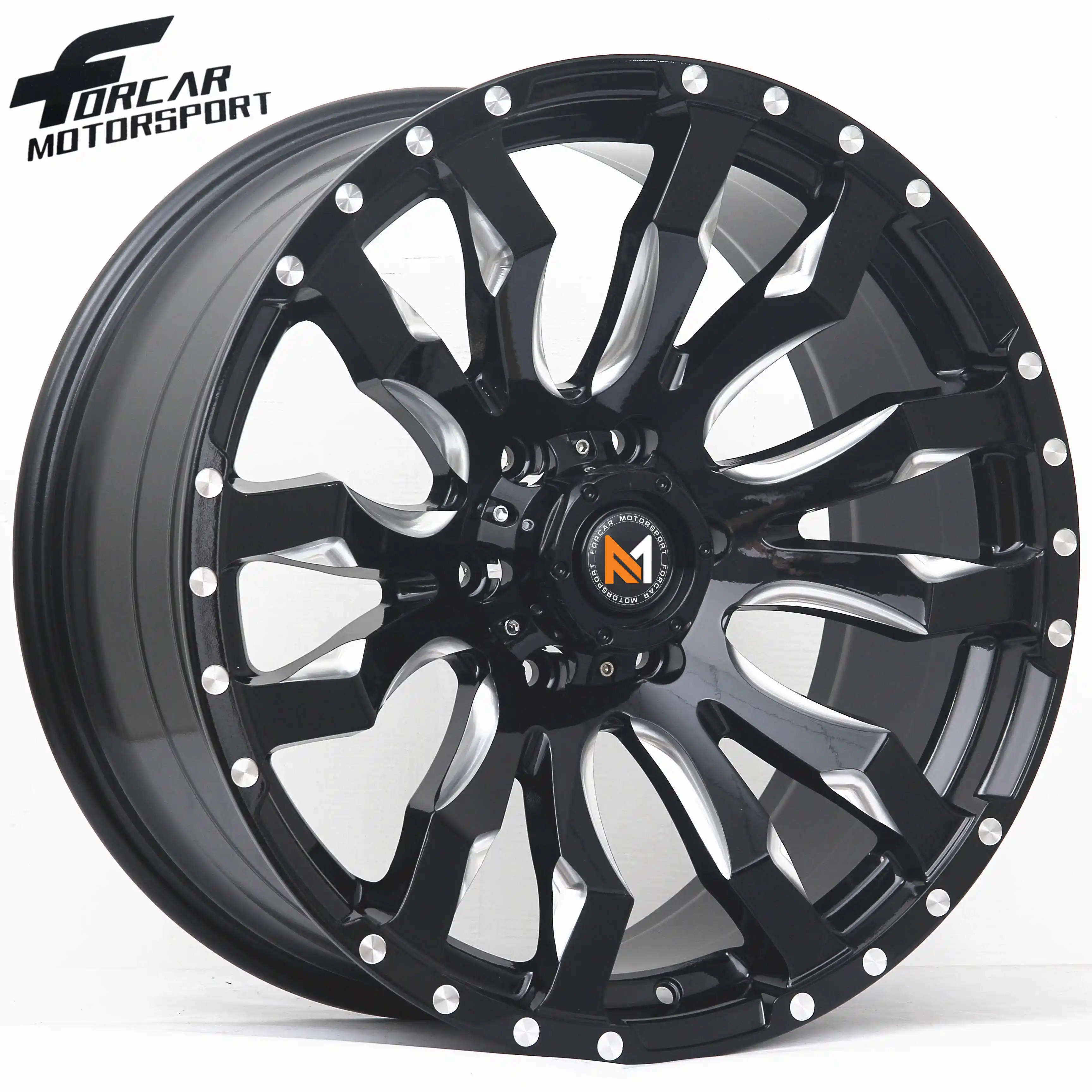 15 16 17 18 20 inch cast offroad suv rim pcd 114.3-139.7 4wd alloy wheels