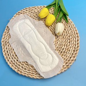 Muestra gratis de pulpa de pelusa higiene femenina toallas sanitarias gruesas almohadillas alas venta al por mayor precio barato período almohadilla - Product Image 3