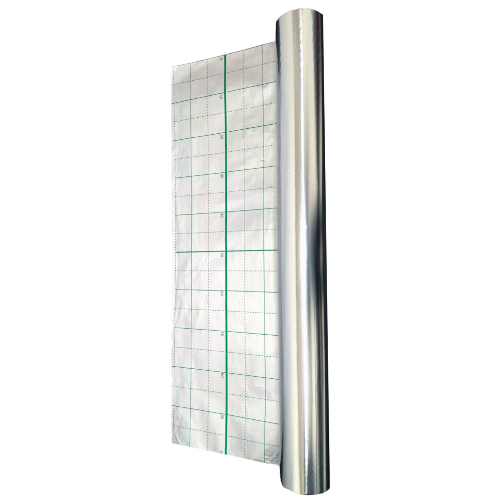 Hebei Gesidun High Reflectivity Aluminum Foil Floor Film Insulation Material for Reflective Floor Heating