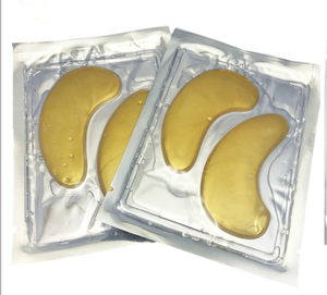 Maschera per <span class=keywords><strong>Occhi</strong></span> al Collagene Nera con Logo Personalizzato, Rimuove le <span class=keywords><strong>Borse</strong></span> sotto gli <span class=keywords><strong>Occhi</strong></span>, Patch in Gel con Oro 24k - Product Image 3