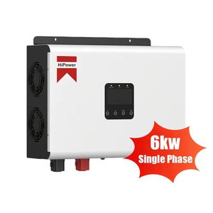 Oem hisun pv6000 6KW Off Grid năng lượng mặt trời biến tần 220V Single phase năng lượng mặt trời hệ thống growatt biến tần với wifi - Product Image 1