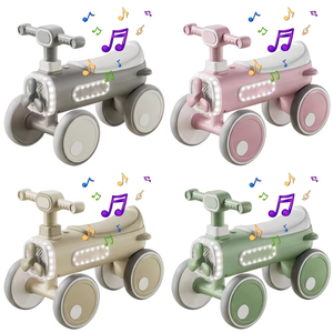 Coches Eléctricos para Niños con Pedales, 4 Ruedas, Control por Pedal, con Luces y Música, de 2 a 4 Años, Plástico, Certificado EN71 - Product Image 3