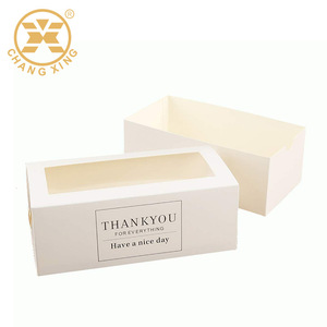 Caja transparente de plástico desechable para pastelería, embalaje personalizado para Tartas, venta al por mayor - Product Image 1
