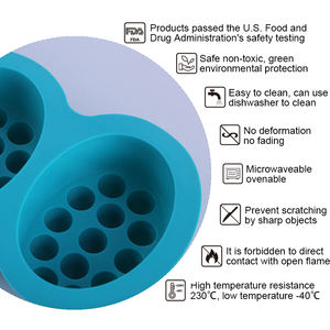 Moldes de silicona para jabón de masaje, bandeja de molde de silicona para pan ovalado grande decorativa hecha a mano, gran oferta - Product Image 4