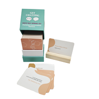 Boîte d'Impression de Cartes de Questions-Réponses Personnalisées pour Jeux de Cartes Pour Adultes, Familles et Couples