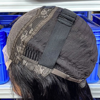 Cabello Humano Virgen SDD HD para Peluca sin Pegamento, Cierre 5x5, Super Doble Trama, 20 Pulgadas para Rizos, Frontal Completo, para Mujeres Negras