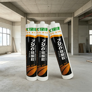 Scellant en silicone 100% imperméable pour cuisine, salle <span class=keywords><strong>de</strong></span> bain, toilettes, évier, fenêtre, porte, résistant aux fissures et à la rétraction - Product Image 1