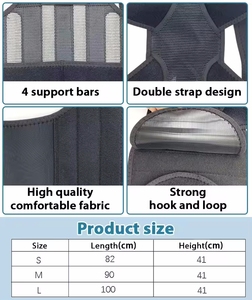 2024 gran oferta Oem transpirable ajustable espalda Brace soporte Lumbar espalda hombro Brace postura Corrector chaleco cinturón para hombres Wome - Product Image 5