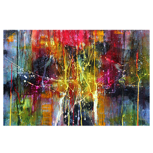 Dipinto a Olio Astratto su Tela, Quadri Colorati <span class=keywords><strong>da</strong></span> Parete per Soggiorno e <span class=keywords><strong>Camera</strong></span> <span class=keywords><strong>da</strong></span> <span class=keywords><strong>Letto</strong></span>, <span class=keywords><strong>Poster</strong></span> e Stampe Moderne - Product Image 6